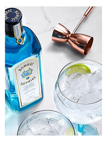 Pack De 4 Ginebra Bombay Sapphire 750 Ml