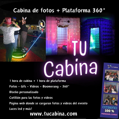 Cabina De Fotos Inflables 