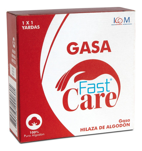 Gasa Fast Care Aseptica 1x1