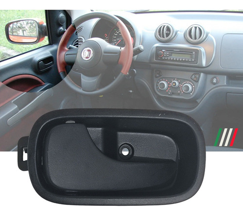 Maçaneta Interior Abertura Da Porta Orig Fiat Mobi Easy Esq