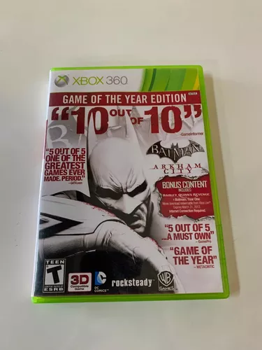 Jogos x box 360 batman