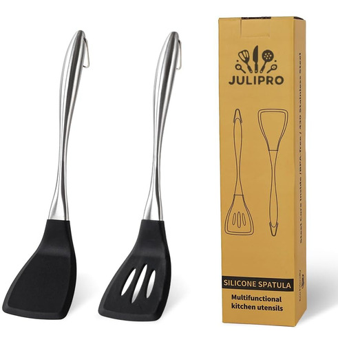 Juego De 2 Espátulas De Silicona Julipro, Turner, Utensilios