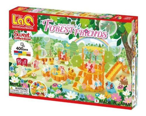 Laq Sweet Collection Forest Friends | 400 Piezas | 14 Modelo