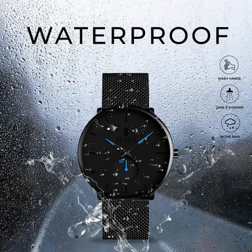 Reloj minimalista hombre sale