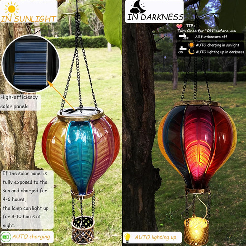 Linternas Solares Impermeables Al Aire Libre, Regadera De Me