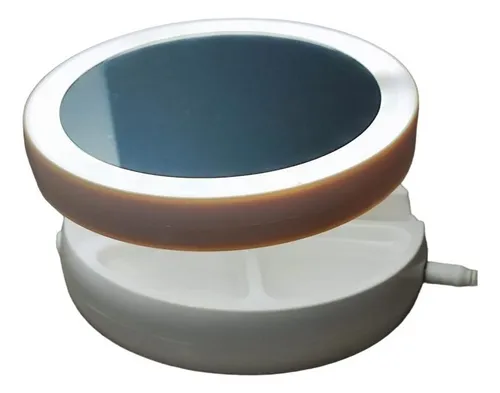 Espejo Maquillaje Aro Led Luz