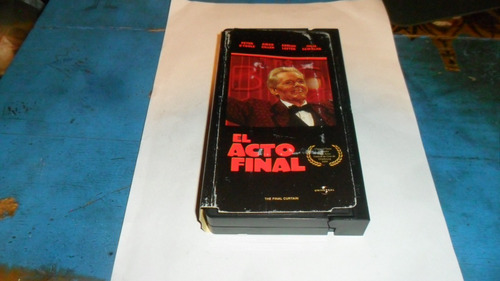 Vhs El Acto Final (sin Caratula Original)