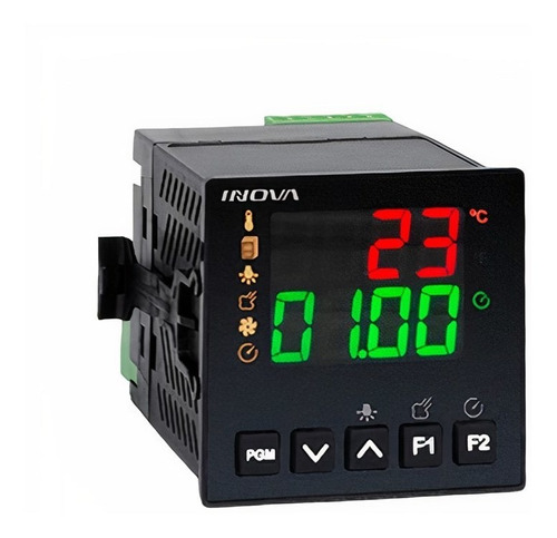 Controlador De Temperatura Tempo Com Contador Inova Inv-ya1-