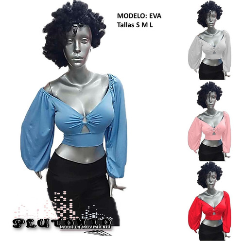 Blusas Damas Casuales Eva By Plutonio