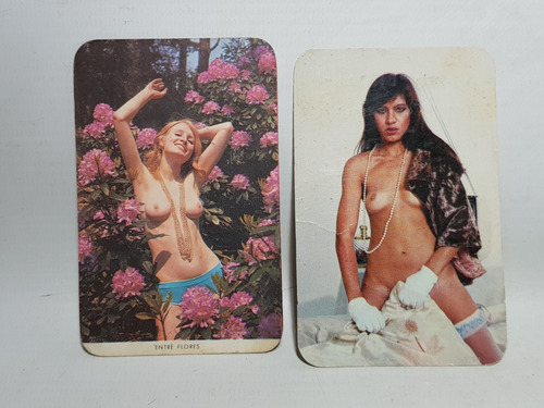 Imagen 7 de 8 de Antiguos Almanaques De Bolsillo Eróticos Lote X 6 Mag 59037