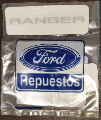 Placa Emblema Insignia Ranger Xl Legitimo Ford