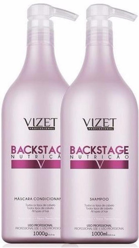 Kit Bakstage Vizet 2 Peças