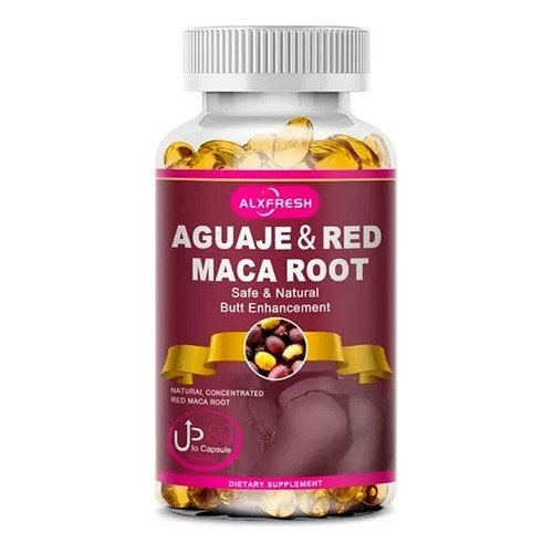 Aguaje Maca Aumento De Gluteos Caderas Menopausia 