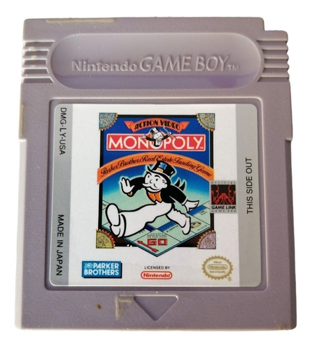 Monopoly De Game Boy Gbc Gba Sp Muy Buenas Condiciones