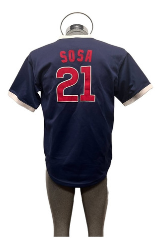 Jersey Majestic Mlb Beisbol Chicago Cubs Sammy Sosa #21