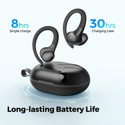 Audífonos in-ear inalámbricos Soundpeats Sport Wings2 negro