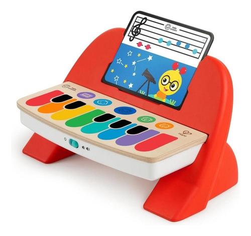 Cal's First Melodies Magic Touch De Baby Einstein, Piano Musical De Madera Para Bebés A Partir De 6 Meses.