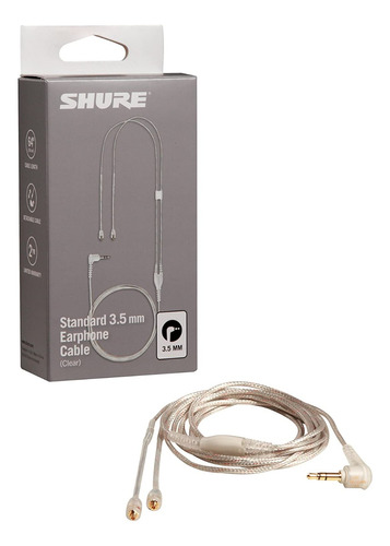 Shure Eac64cl Cable Auricular Transp Se215/315/425/535 