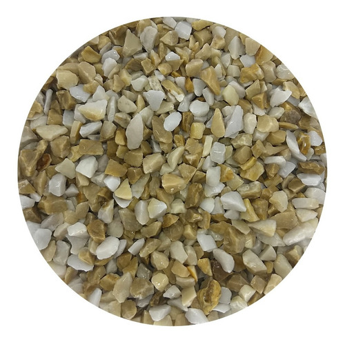 Pedras Ornamentais Pedrisco Palha 4,0kg