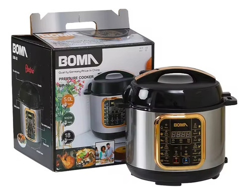 Olla A Presion Electrica Boma 18 Funciones 5l 900w