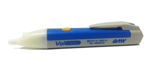 Imagen 1 de 7 de Detector Voltaje Lapiz Tensión Óptico Acústico Luz Led Baw