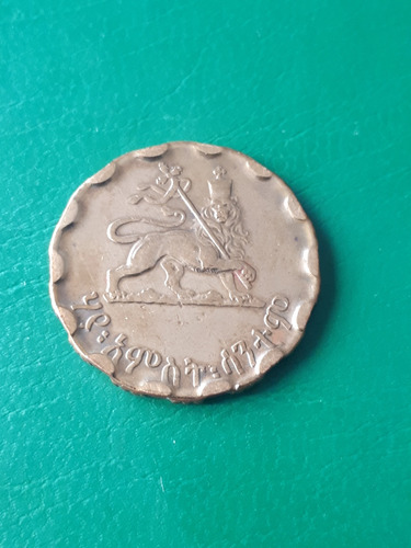 Etiopia 1944 5 Cent. Estado Muy Bueno 