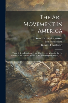 Libro The Art Movement In America [microform]: Three Arti...