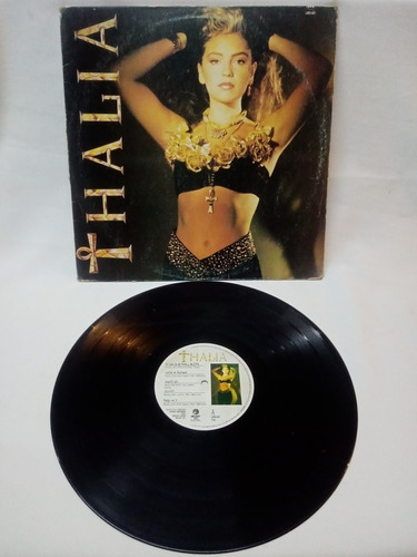 Lp  Thalia - Homónimo - 1990 Vinil De Colección  