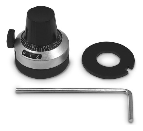 Potenciômetro Linear 10k Tipo B 10 Voltas Wxd534 Com Knob