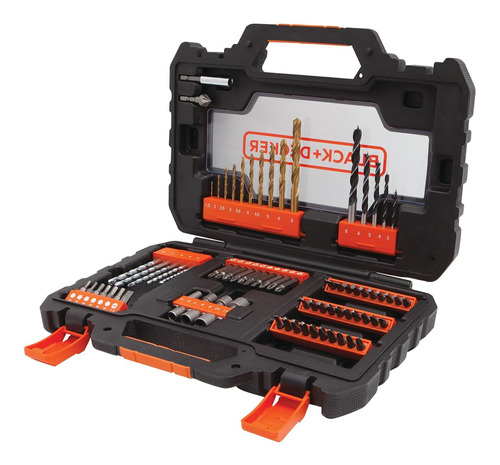 Set De Brocas. 76 Piezas Black+decker A7231-xj