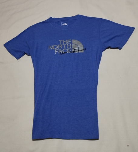 Playera The North Face Talla L Grande Azul Justa Reducida 