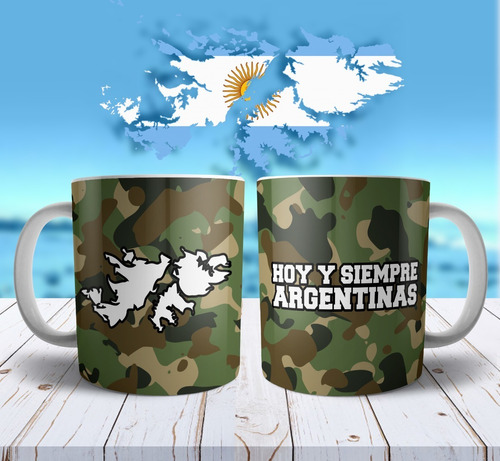 Taza Ceramica Las Islas Malvinas Hoy Y Siempre Argentinas