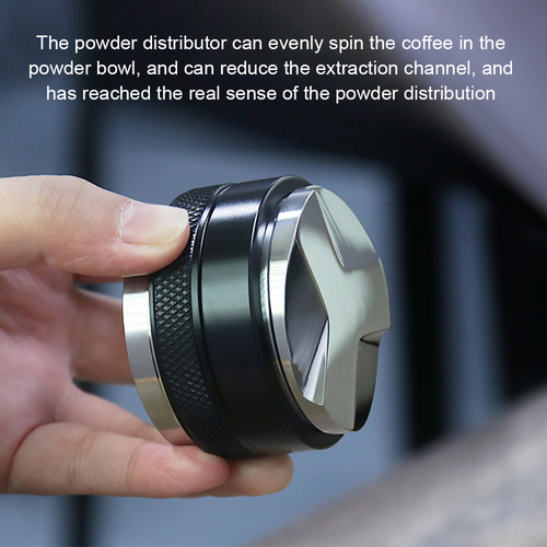 Tamper Y Distribuidor De Espresso 2 En 1 De 58 Mm