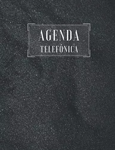 Agenda Telefónica Abecedario: Libreta Alfabética Para Anotar