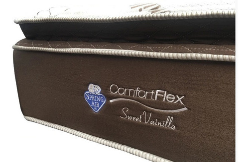 Colchon Spring Air King Size Sweet Vainilla 10 Años De Garan