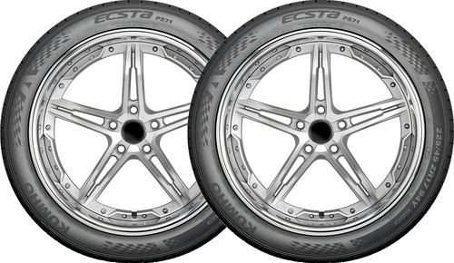 Kit de 2 pneus Kumho Ecsta ECSTA PS71 255/35R18 94 (670 kg)