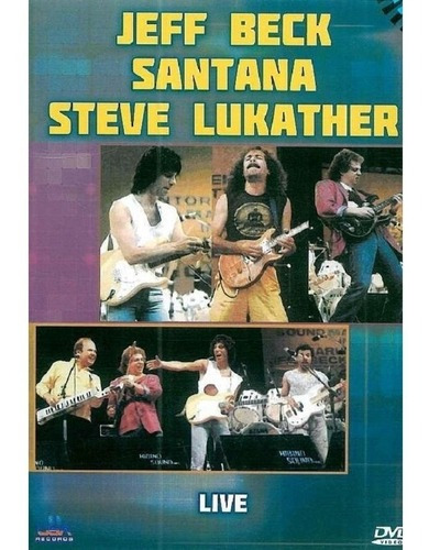 Dvd Jeff Beck Santana Steve Lukather Live Usa Recods