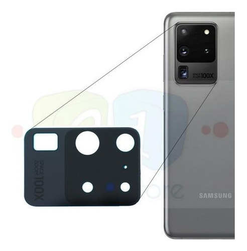 Mica Lente Visor Camara Trasera Samsung S20 Ultra Nuevo