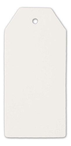 Lwr Crafts 100 Etiqueta Colgante Cordon Yute 3 4  (blanco X