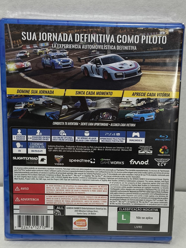 Project Cars 3 Playstation 4 Novo Lacrado.