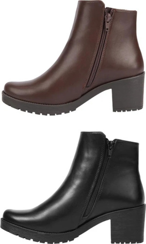 Kit Bota Botin Plataforma Tacon Vestir Mujer Vi Line 1177712