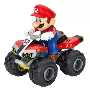 Cuatriciclo Mario Kart A Control Carrera Go 370200996x Color Multicolor