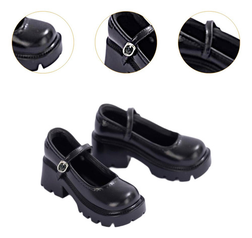 Zapatos De Pvc A Escala 1/6, Accesorios Para Zapatos De