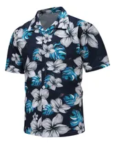 Comprar Camisa Hawaiana Hombre Camisa Slim Fit Camisa Negra Hombre