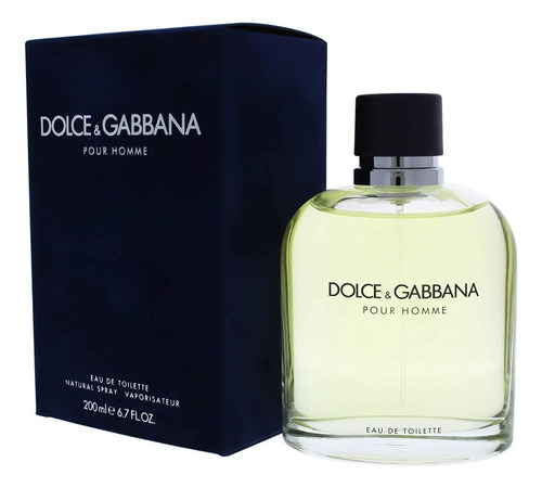 Perfume Dolce & Gabbana Pour Homme Edt 200 Ml Para Hombre