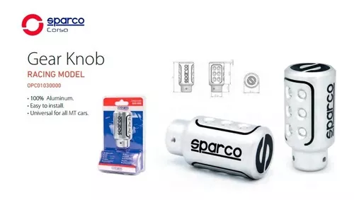 SPARCO Pomo Palanca Cambio Aluminio Universal