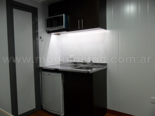 Imagen 6 de 8 de Modulos Habitables Cabaña Simple Movil Container Cap Federal