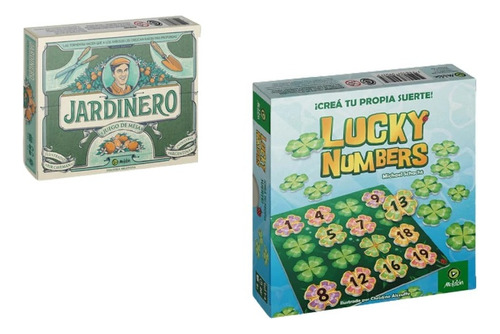 Combo Juego De Mesa Jardinero + Lucky Numbers De Maldon M4e 