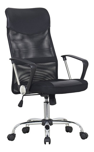 Silla De Oficina Escritorio Giratoria Swivel Ajustable Negra