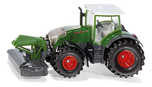 Siku 2000, Fendt 942 Vario Con Cortacésped Frontal, Metal/p